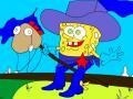 Jogo Cowboy Spongebob Coloring