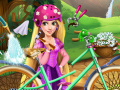 Jogo Girls fix it Rapunzel's bicycle