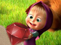 Jogo Masha and The Bear Jewel Match 