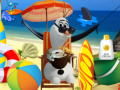 Jogo Frozen Olaf Beach Resort