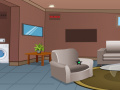 Jogo Glass Door House Escape