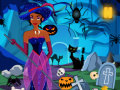 Jogo Princess Halloween Graveyard Cleaning