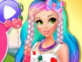 Jogo Modern Rapunzel Rainbow Trends
