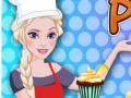 Jogo Elsa Cooking Ginger Pumpkin Cupcakes