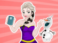 Jogo Elsa Selfie Room Cleaning