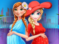 Jogo Frozen Pregnant Princesses Mall Shopping
