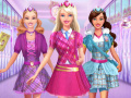 Jogo Barbie princess School Uniform
