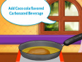 Jogo Elsa Cooking Coco-Cola Cake