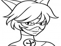 Jogo Cat Noir Coloring