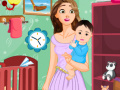 Jogo Rapunzel New Baby Room Cleaning