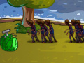 Jogo Fruit Zombie Defense 3 