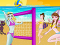 Jogo Princess Vs Monster High Beach Voleyball