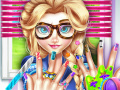 Jogo Elsa Hipster Nails