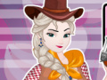 Jogo Frozen Sisters Cowgirl Fashion 