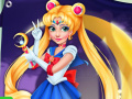 Jogo Rapunzel Sailor Moon Cosplay 