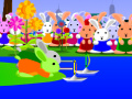 Jogo Bunny Bloony 4 The paper boat