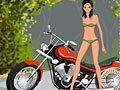 Jogo Dress Up - Girl biker