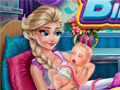 Jogo Frozen Elsa Birth Caring