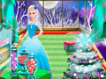 Jogo Elsa Christmas Room Decoration