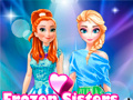 Jogo Frozen Sisters Facebook Fashion