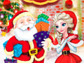 Jogo Elsa Make Christmas Gift