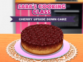 Jogo Sara’s Cooking Class: Cherry Upside Down Cake