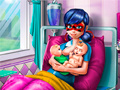 Jogo Dotted Girl Twins Birth