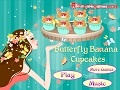 Jogo Butterfly Banana Cupcake