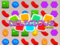 Jogo Delicious Match 3