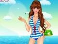 Jogo Girl at the Beach Dress Up