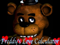 Jogo Five nights at Freddy's: Freddy's Love Calculator