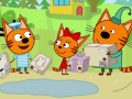Jogo Three cats: puzzles