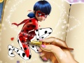 Jogo Dotted Girl Coloring Book