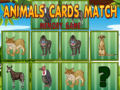 Jogo Animals Cards Match 