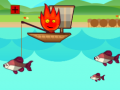 Jogo FireBoy And WaterGirl Go Fishing