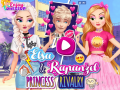 Jogo Elsa and Rapunzel Princess Rivalry