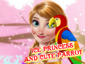 Jogo Ice Princess And Cute Parrot