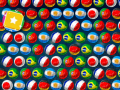 Jogo Bubble Shooter World Cup