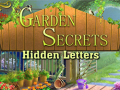 Jogo Garden Secrets Hidden Letters