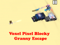 Jogo Voxel Pixel Blocky Granny Escape