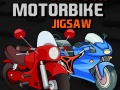 Jogo Cartoon Motorbike Jigsaw