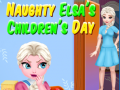 Jogo Naughty Elsa’s Children’s Day