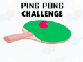 Jogo Ping Pong Challenge