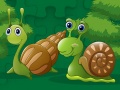 Jogo Cute Snails Jigsaw