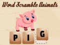 Jogo Word Scramble Animals