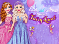 Jogo Elsa and Anna Sent to Fairyland