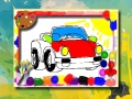 Jogo Cartoon Cars Coloring Book