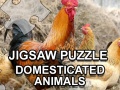 Jogo Jigsaw Puzzle Domesticated Animals