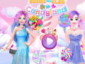 Jogo Barbie and Elsa in Candyland