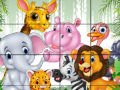 Jogo Animals Sliding Puzzle